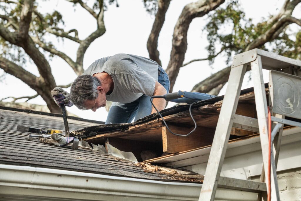 roof storm damage, emergency roof repair, storm damage repair, Springfield