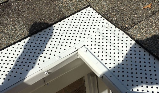 GutterRx gutter guard installation