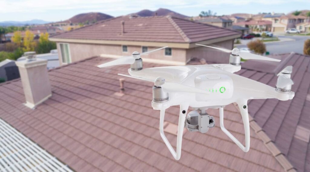 drone roof estimate