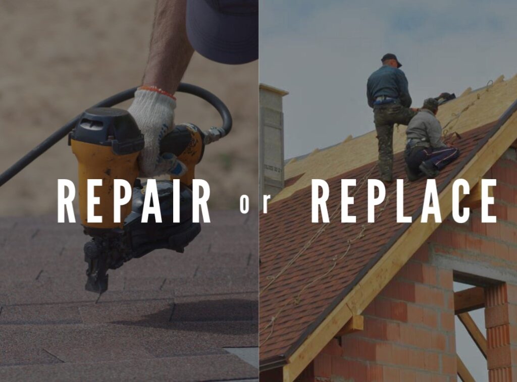 Illinois roof replacement vs roof repair